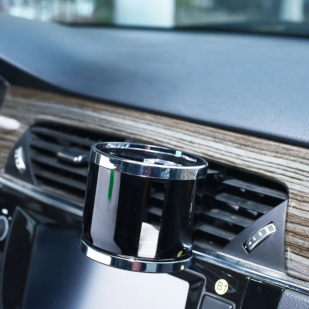 

Black Durable Universal Cup Holder Storage Car Interior Mug Truck Cup Stand Can Bracket