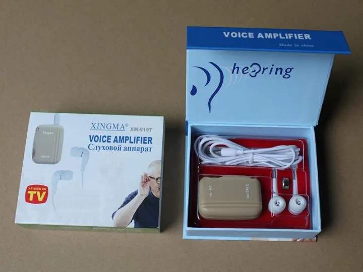XM-919T персональный звуковой усилитель голоса Карманный в ухо слуховой аппарат слуховое устройство для глухих слуховых аппаратов