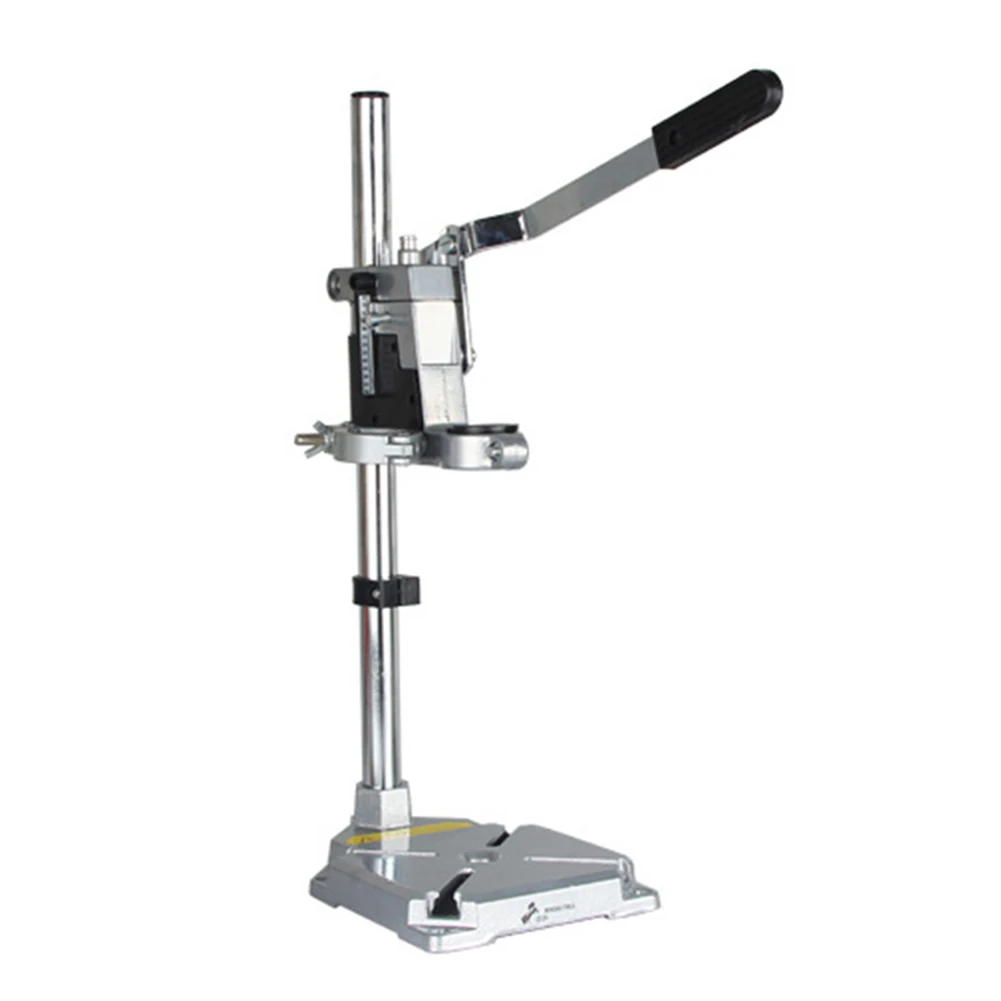 

Double Hole Drill Support Holder Grinder Clip-on Round Table Electric Drill Stent Screw Clamp Tool Holder ~