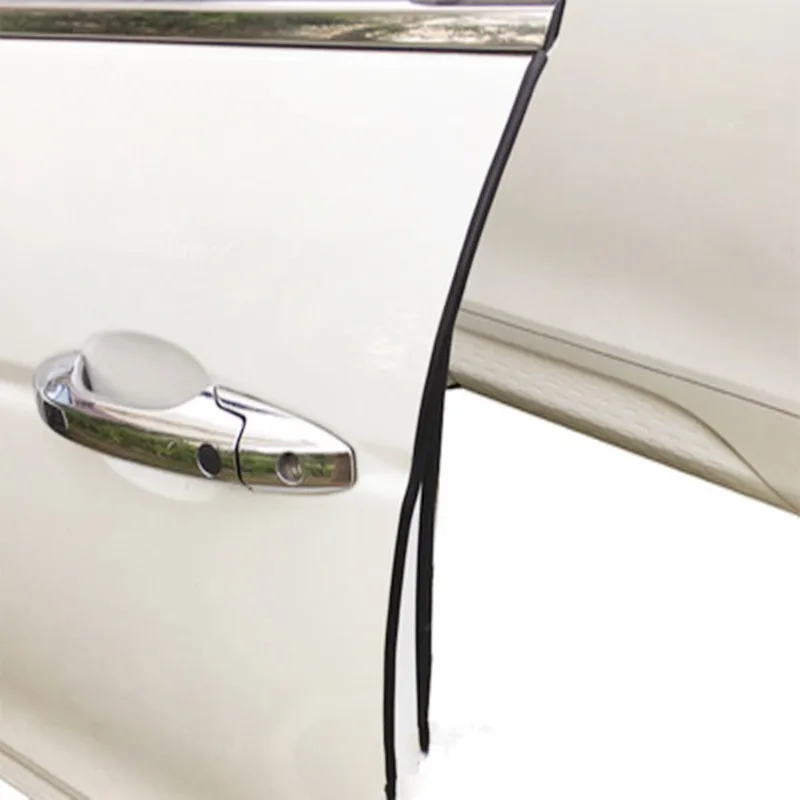 1 м авто Универсальный Автомобильный край двери резиновый царапина защитный молдинг прокладка уплотнение анти-тереть DIY автомобиль-Стайлинг Аксессуары для автомобиля