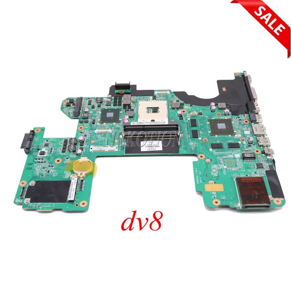Материнская плата NOKOTION 573758-001 591382-001 для ноутбука HP Pavilion DV8 PM55 DDR3 GT230M | Компьютеры и