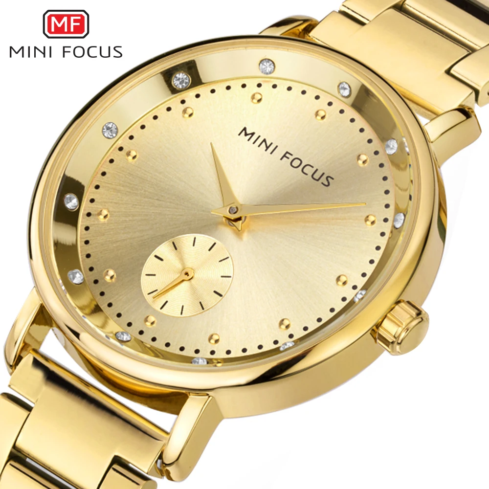 

MINIFOCUS Ladies 2019 Top Fashion Female Dress Quartz Watch New Famous Brand Women Watches Montre Femme Clock Relogio Feminino