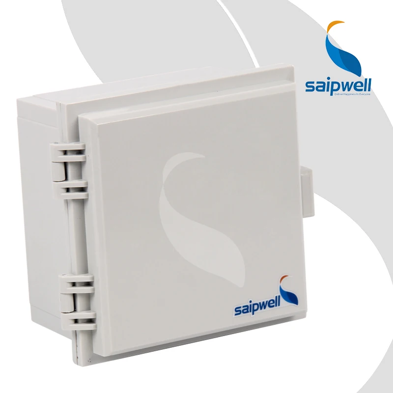150 150 90mm ABS Waterproof Connection Box with Plastic Draw Latches Hinge Type Enclosure SP MG