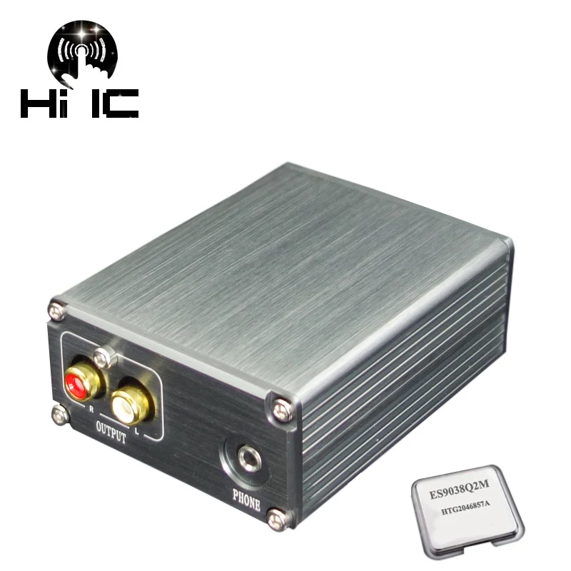 

HIFI AUDIO Decoder ES9038 ES9038Q2M Amp DAC XMOS XU208 OPA2132PA DSD 32Bit / 384Khz USB Input