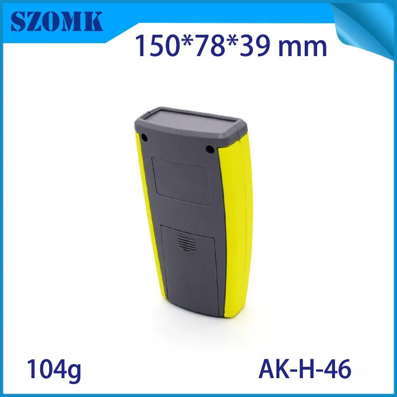 szomk new arrival plastic enclosure for electronics plastic case 2 AA battery abs plastic handheld control box electrical junction box enclosure housing  (15)