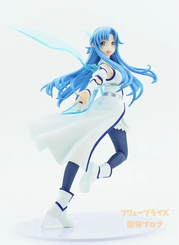 Japanese Anime Sword Art Online Sao Alo Asuna Aincrad 18cm Furyu Pvc Action Figures Loose Blue Fairy Asuna Sword Rack Sword Skinsword Aliexpress