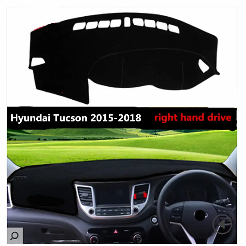 TAIJS Factory Right Hand Drive car dashboard cover for Hyundai Tucson