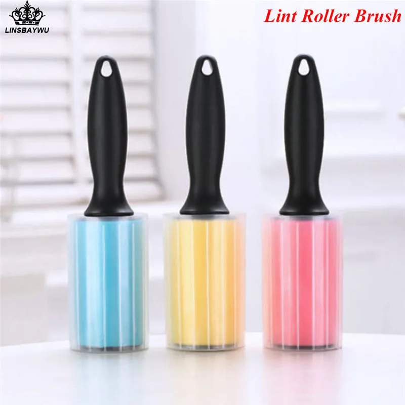 

Magic Clean Reusable Washable Lint Roller Sticky Brush Dust Hair Remover Fur Scrub Clothes Bag Cleaning Brush Drop Shipping