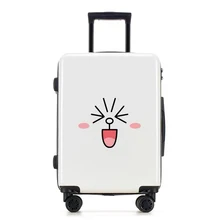 1" 20" 2" дюймовый чемодан на колесиках для девочек и мальчиков розовый багаж на колёсиках дорожная сумка для детей милый чемодан на колесиках