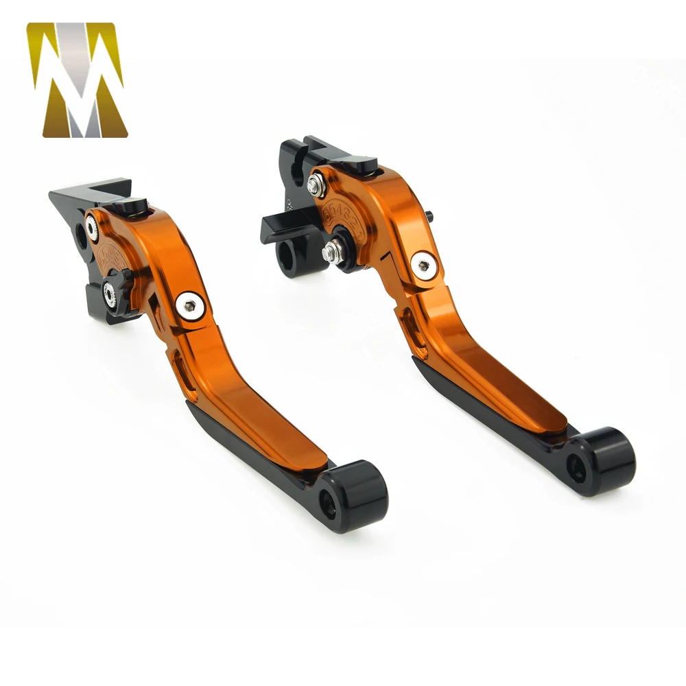 For Yamaha MT07 MT09 FZ1 FZ6 FAZER FZ6R XJ6 DIVERSION Folding Extendable Adjustable Brakes Clutch Levers CNC Aluminum (4)