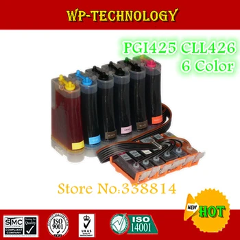 

CISS suit for Canon PGI425 CLI426 pgi-425 cli-426 for Canon MG8140 ciss MG6140 ciss , 6 color ,full ink , with ARC chip