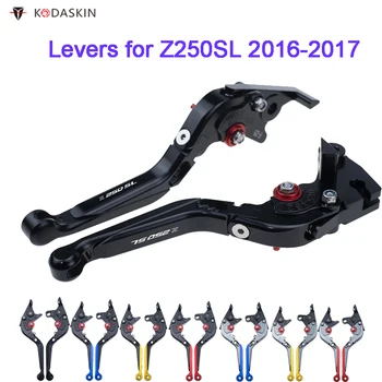 

KODASKIN Brake Clutch Levers for KAWASAKI Z250SL 2016-2017 Folding Extendable Motorcycle Long Levers