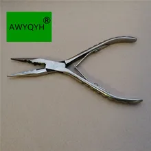 Щипцы для наращивания волос из нержавеющей стали микро кольца инструменты