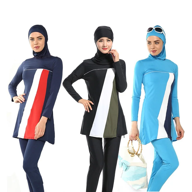 2017 Summer Women font b Muslim b font Swimming Set Islam Clothes Islamic font b Swimsuit