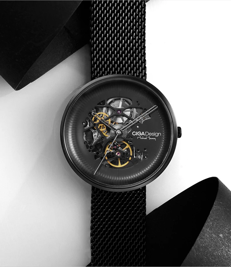 Xiaomi Mijia CIGA Design MY Series men's smart watch clock Automatic Mechanical Watch Hollowed-out