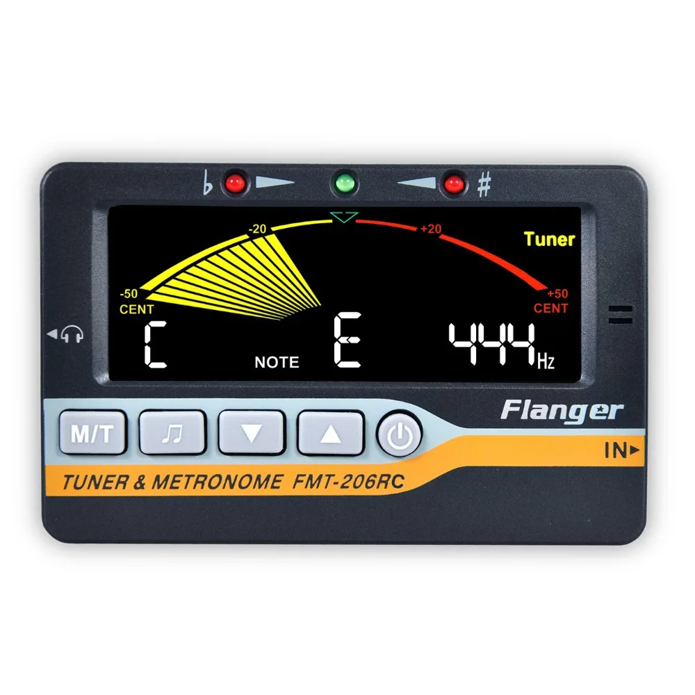 Метроном и комбо тюнер для Хроматической гитары бас Скрипка Укулеле Флэнжер ДРМ-206RC