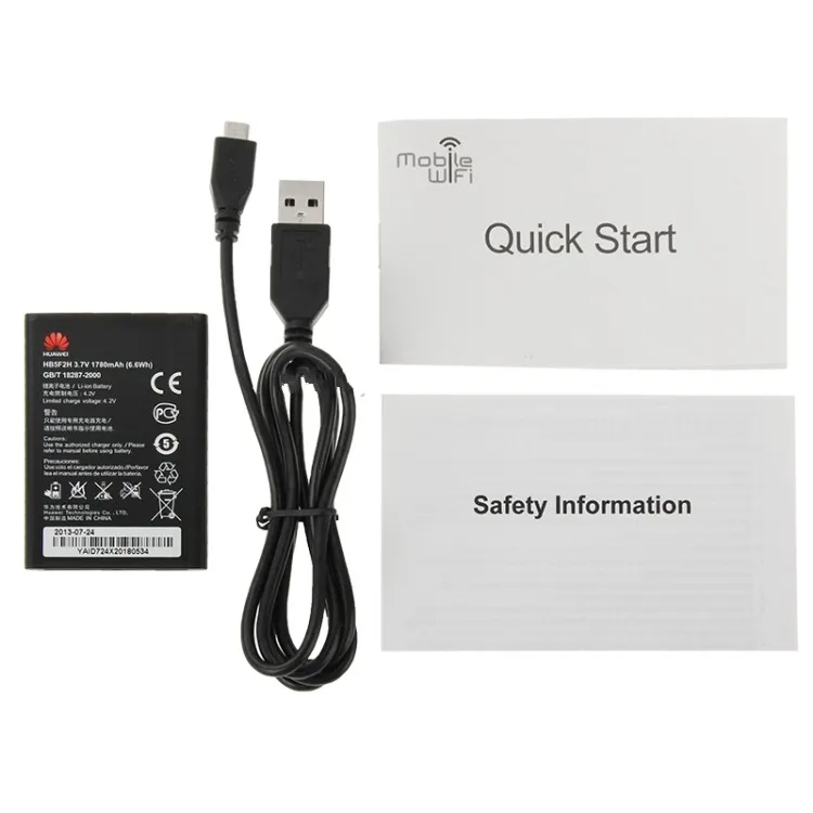 Huawei E5372 Airbox 150Mbps Pocket Wifi 3G/4G Mobile Modem Mini Router with MicroSD Card Slot