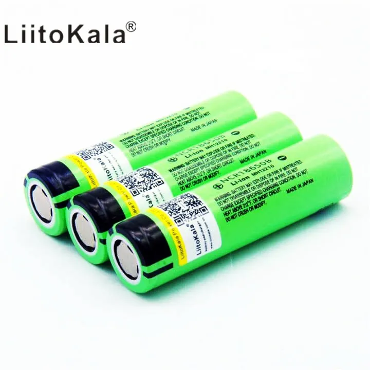 liitokala 18650 3400mAh литий-ионный аккумулятор NCR18650B 3,7 V 3400 аккумулятор