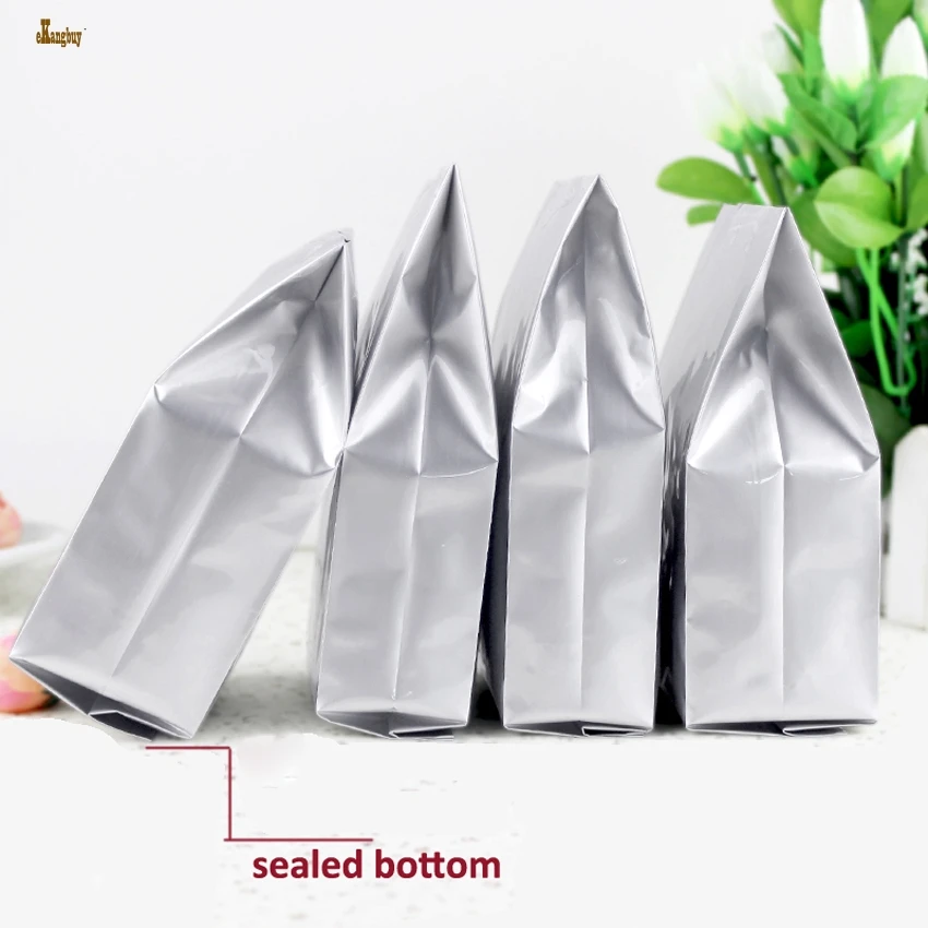 Buy 100pcs/lot 5 Sizes Top Open Silver color Aluminum