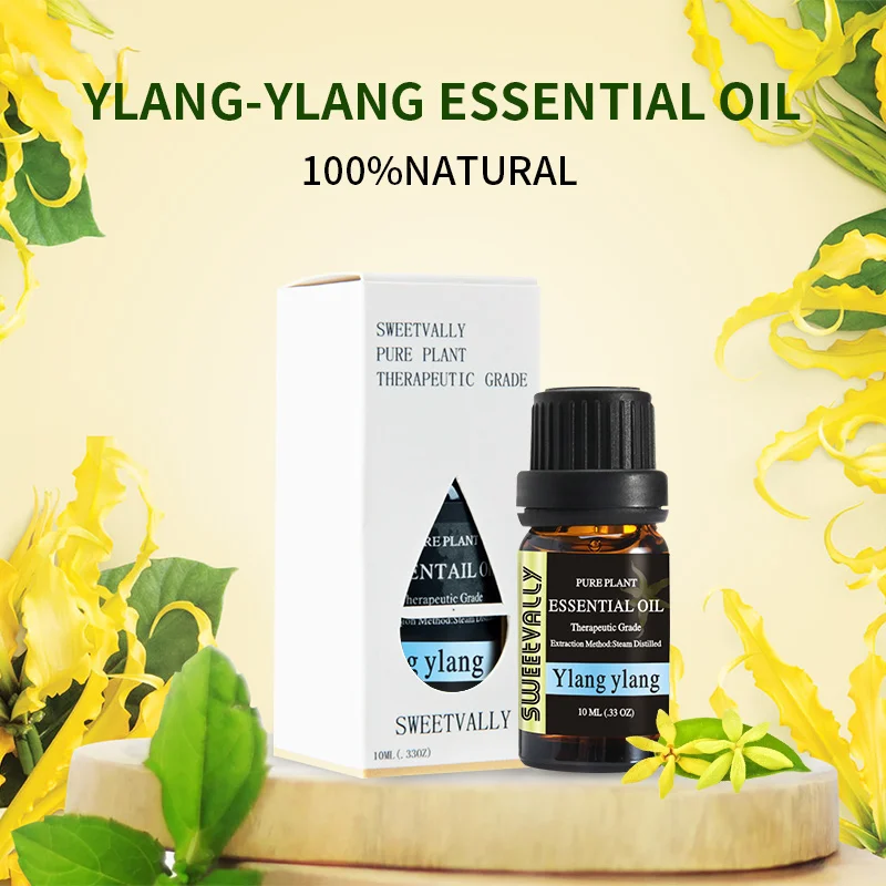 

10ml Ylang Ylang Essential Oil for Humidifier Fragrance Lamp Air Freshening Water-soluble oils