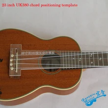 Гитара укулеле гриф, Лада, мост, точка артикуляции позиционирования прозрачный акриловый шаблон для изготовления гитар формы