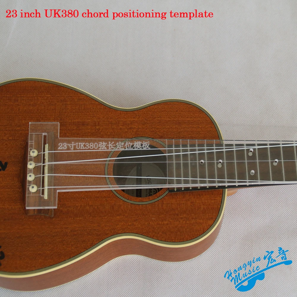 

Ukulele Guitar Fingerboard, Fret, Bridge, Point Of Articulation Positioning Transparent Acrylic Template Guitar Making Molds