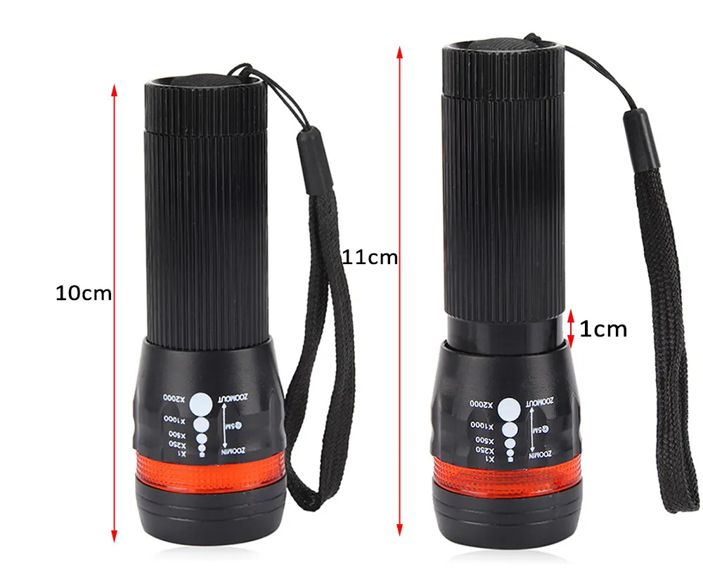 Q5 Bicycle Light 3W 140 Lumens 3 Modes LED Lamp Front Torch with Torch Holder