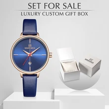 NAVIFORCE женские часы Топ люксовый бренд кварцевые часы с коробкой набор для продажи леди повседневное Дата часы платье девушка наручные часы подарок