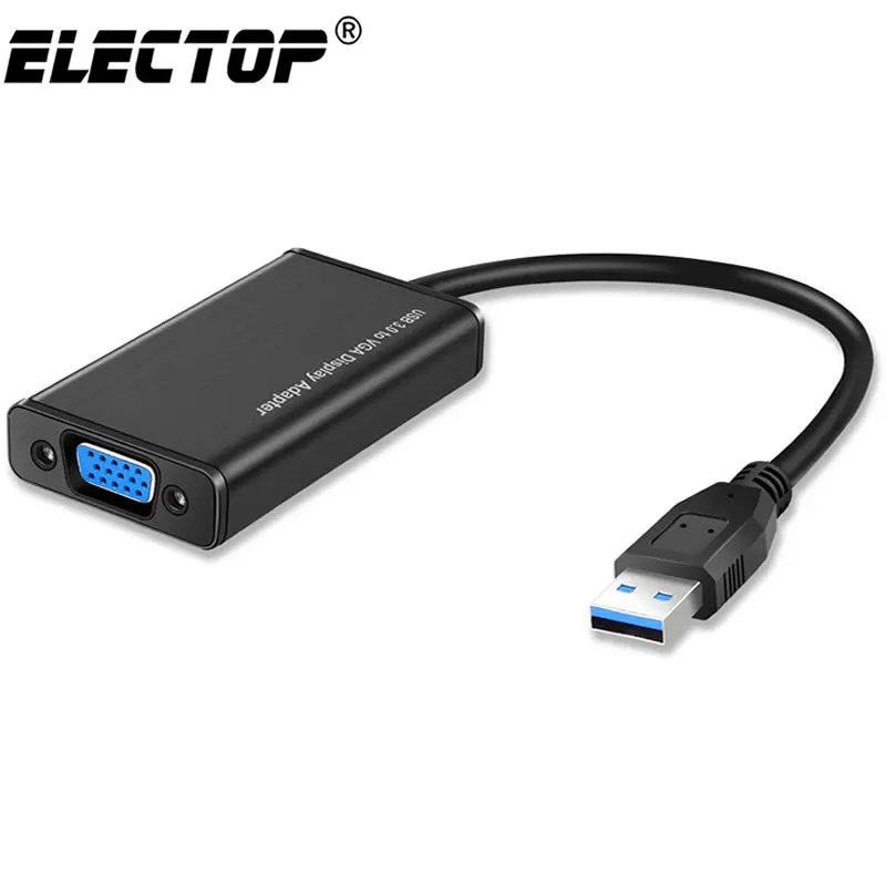 Electop USB 3.0 To VGA Adapter Cable External Graphic Card