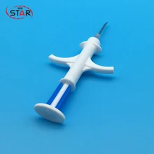 X 50 шт 2,12*12 мм ISO ICAR Rfid инжектор для идентификации животных одноразовый ПЭТ шприц для змей