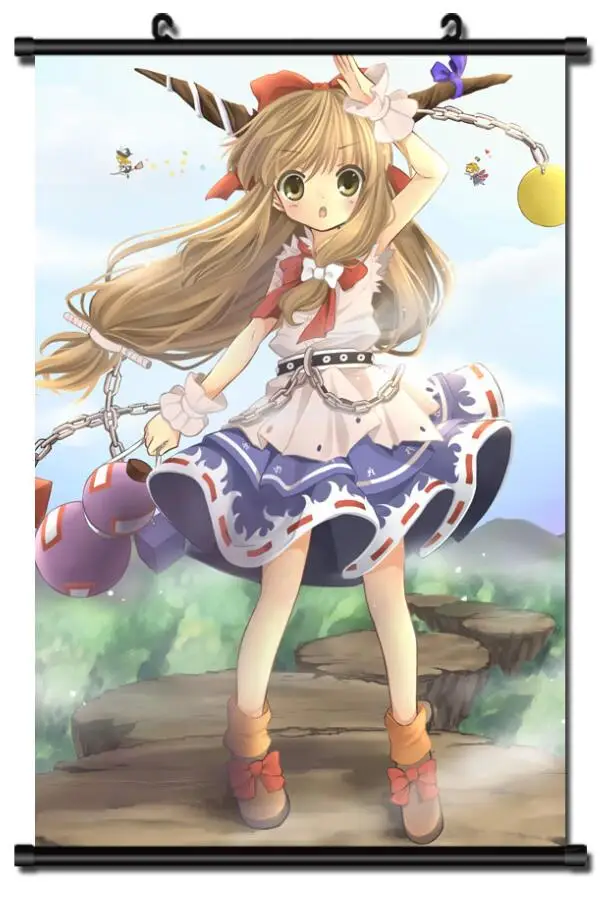 Японское аниме TouHou проект Immaterial and Missing Power Ibuki Suika домашний декор настенные