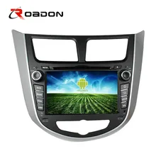 Car DVD Player For Hyundai Accent & Verna 2014 With Steering Wheel Wifi OBDII Bluetooth phone Call 3G Wifi SD/USB/DVD 1