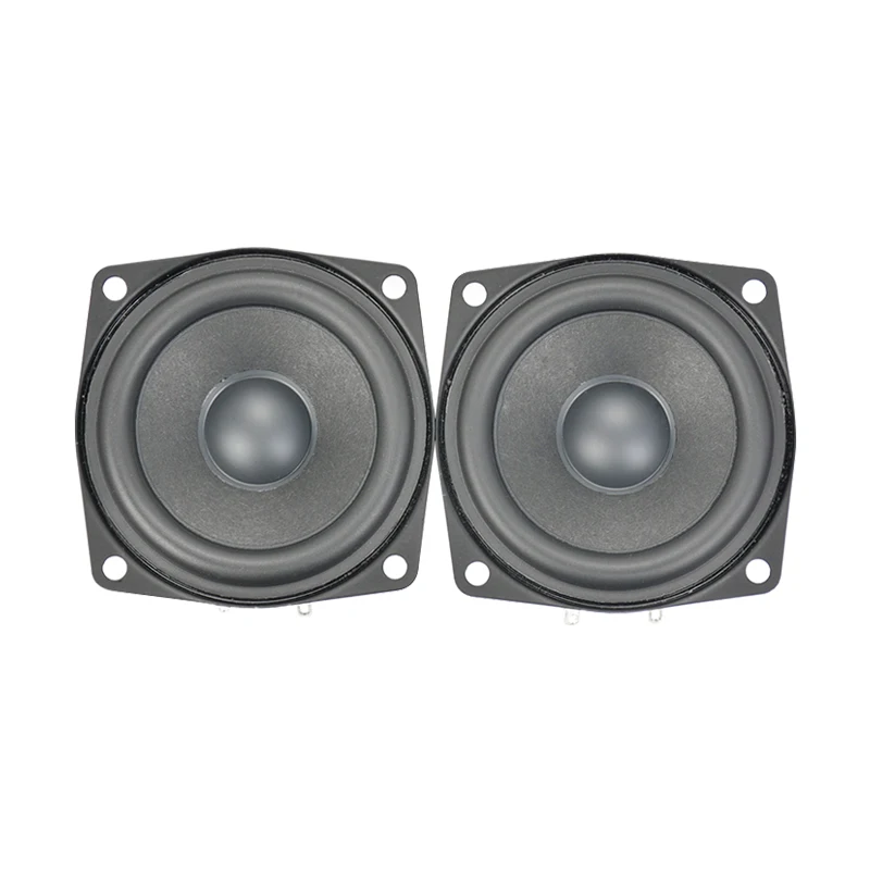 AIYIMA 2шт 2 5 дюйма полный частотный бас динамик громкий диапазон Hifi низкочастотный