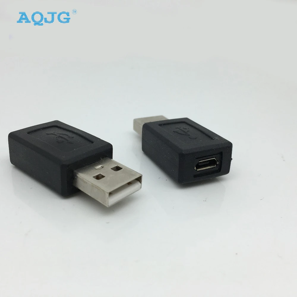 Горячая USB штекер к Micro USB женский B M/F адаптер соединитель конвертер AQJG