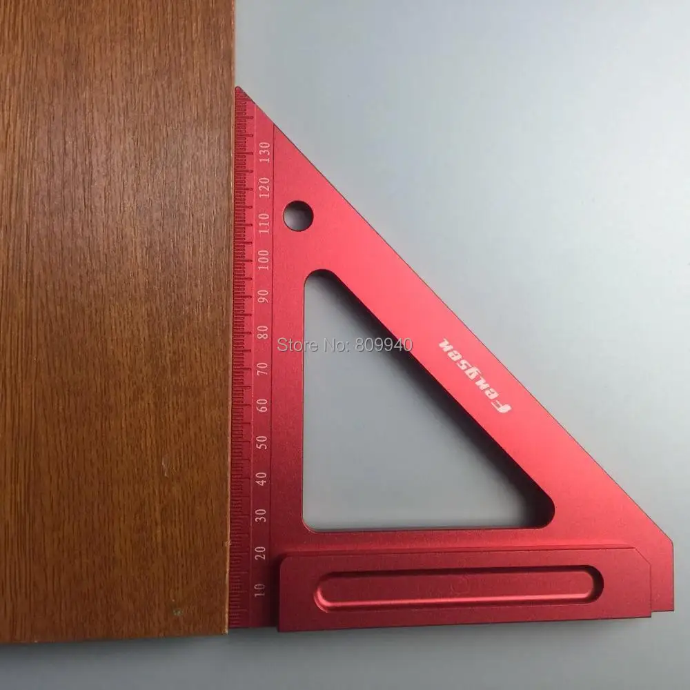

Precision Woodworking Tools Precision Triangle Ruler High Quality Measuring Gauge