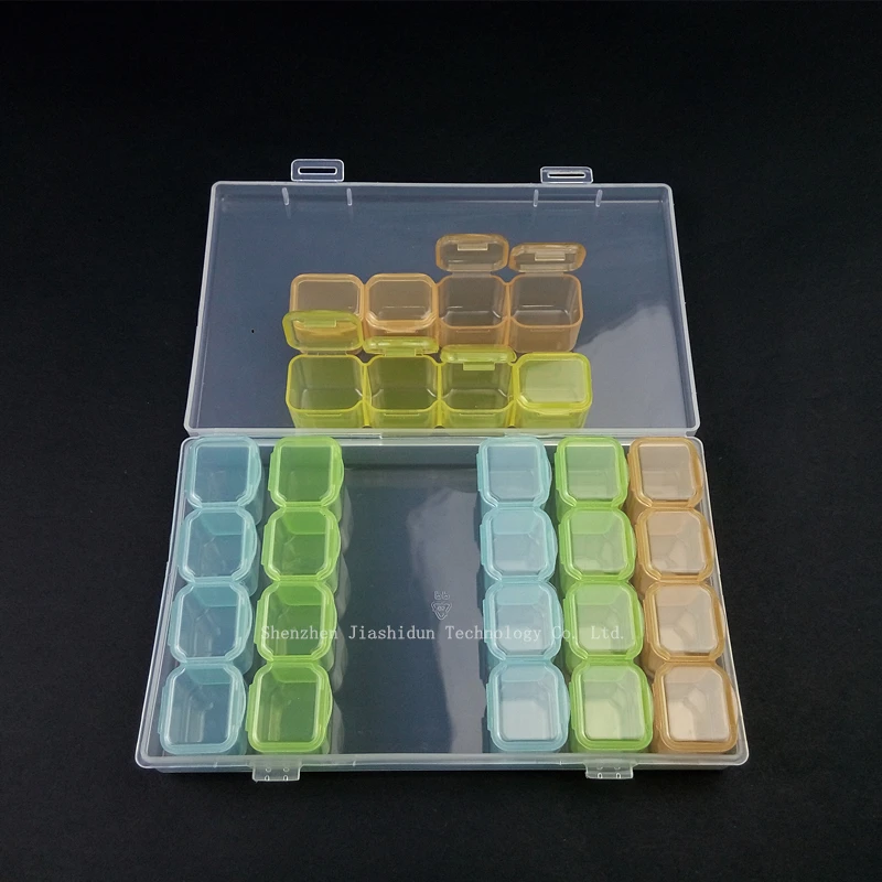 

SMD Parts Box IC Components Box Small Resistance Storage Box