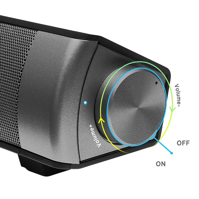 Sound Bar TV Soundbar Wired and Wireless Bluetooth Home Theater TV Speaker, Surround Sound Bar for TV, PC, Cellphone