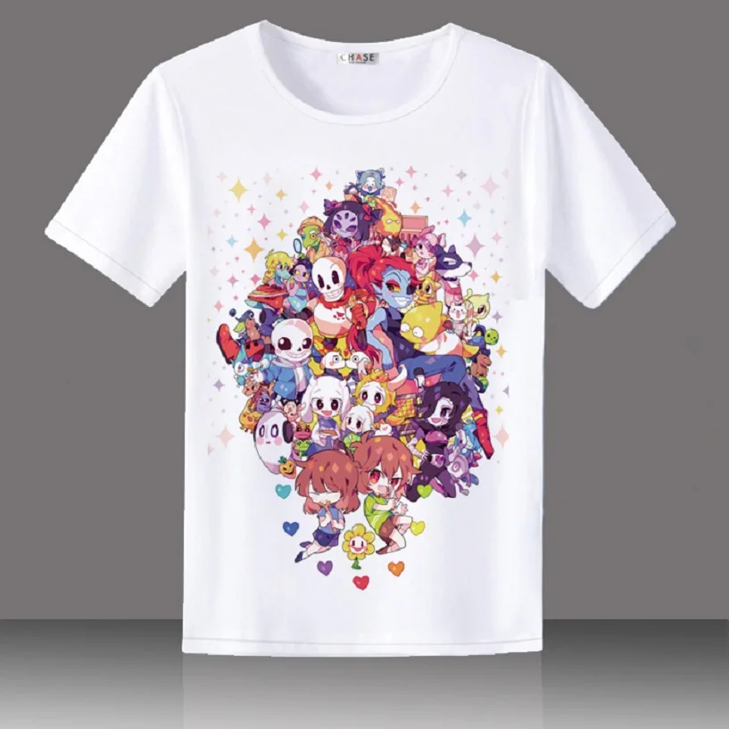 

High-Q Unisex Anime Cos Undertale Frisk Toriel Sans Papyrus Casual T-Shirt Tee T Shirt Top
