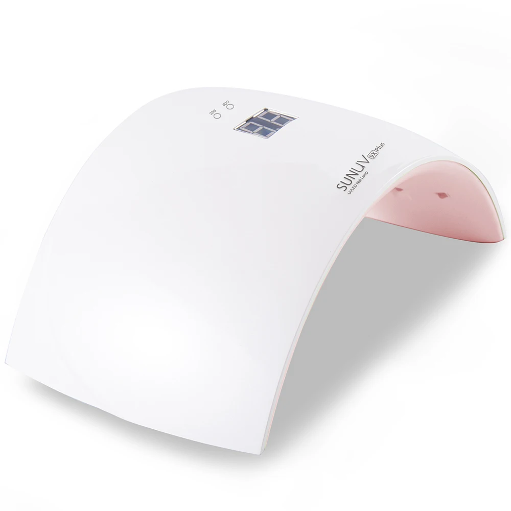 SUN9X Plus 24W Nail Dryer LED UV Lamp Gel Nail Polish Dryer Power Gel Curing Nail