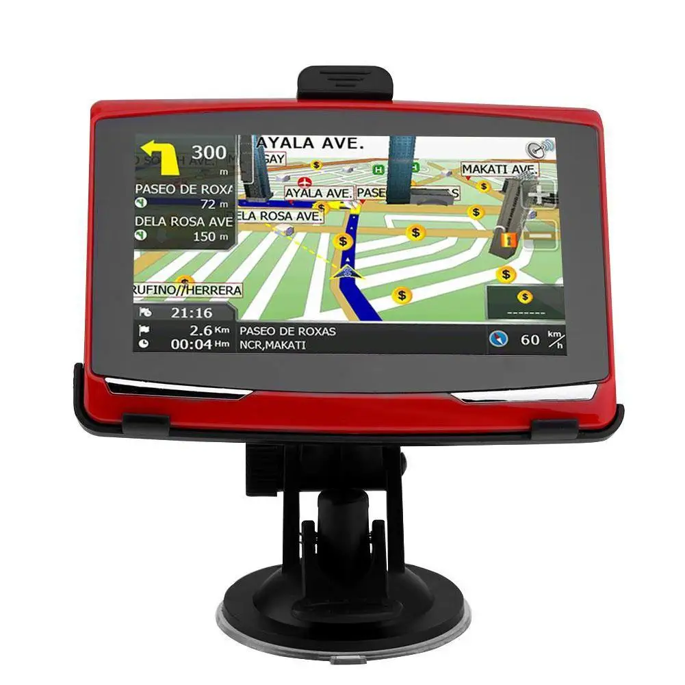 

5 Inch Car GPS Navigation Sat Nav 8g Cpu800m Wince6.0 Fm Transmitter Multi-languages Car Truck Navigator Compass Radio Display
