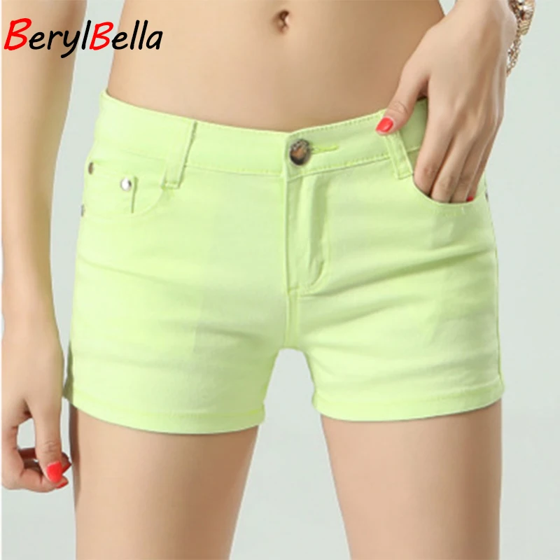 BerylBella женские летние шорты Mujer