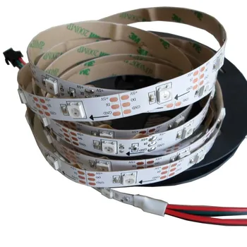 

20mX Addressable SK6812 30LED/m 30pixels/m 5050SMD programmable RGB LED strip IP30/IP65/IP67 available express freeshipping