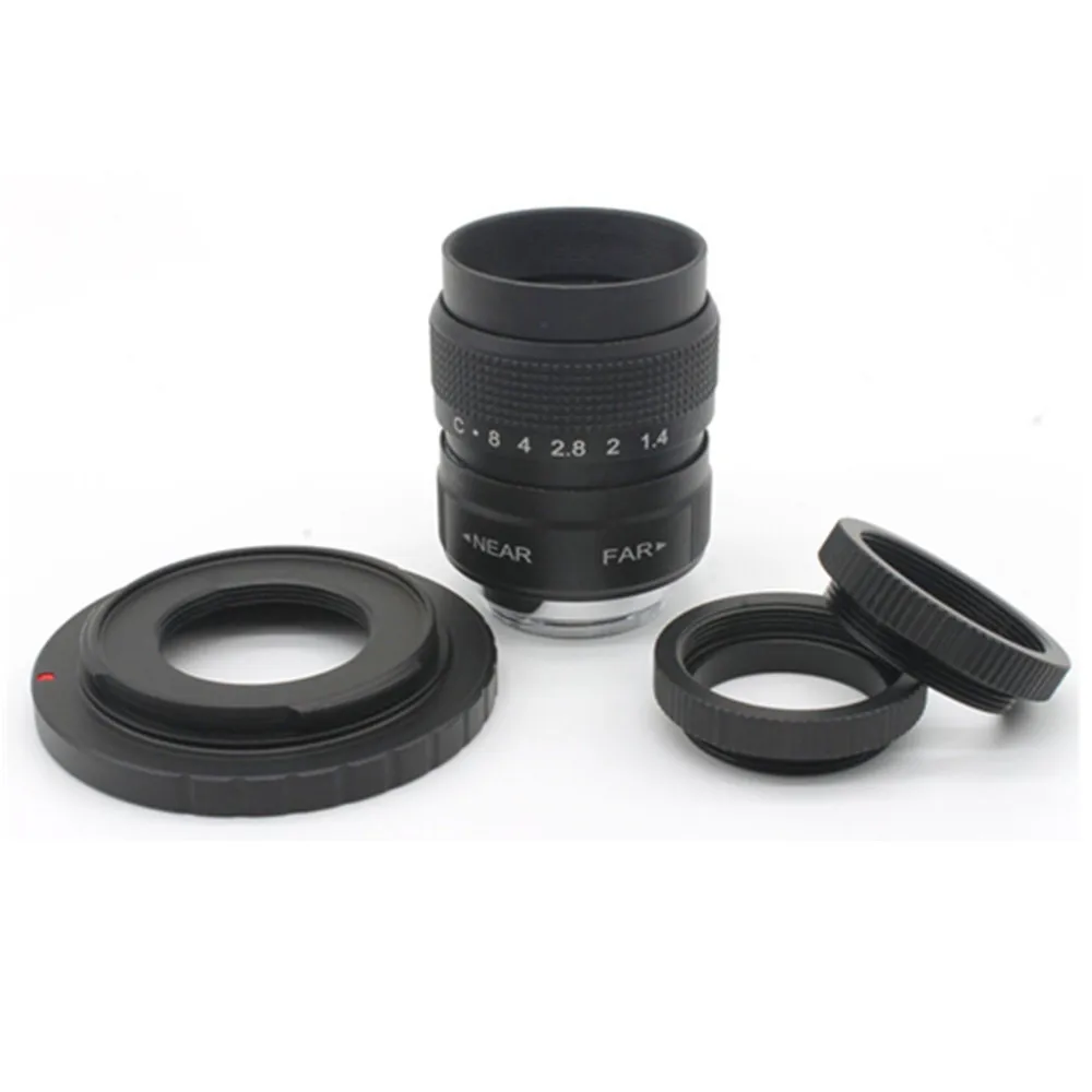 

25mm f/1.4 CCTV Lens+C Mount for Olympus Micro 4/3 m4/3 EPL5 EPM3 EPL7 E-M1 E-M1 mark II E-M5/II E-M10 mark II E-M10 mark III