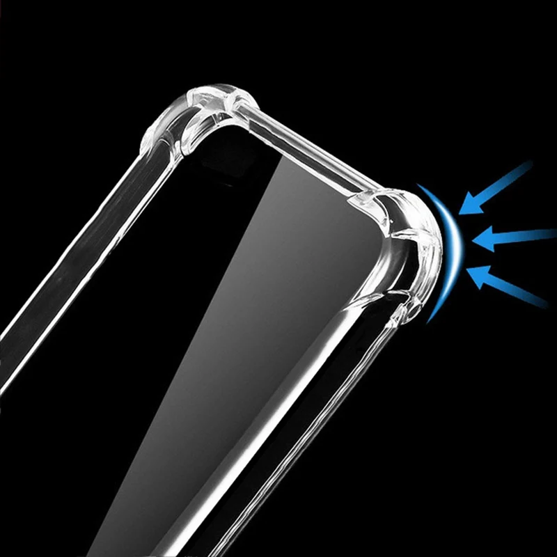 Анти опрокинуть чехол для Huawei Nova крышка plus crystal Clear ТПУ Силиконовые Коке телефона |