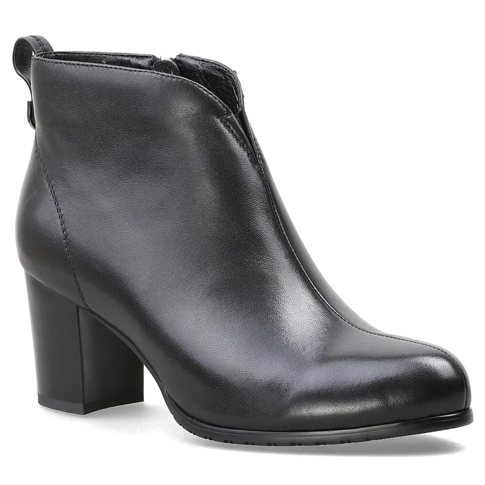 Mebi Chaussures Printemps Femme Lady mollet À 2018 Hauts Bottes Carré En Cuir Mode Mi Chaussons Véritable Automne Femmes Talons Talon Gris vm8nN0w