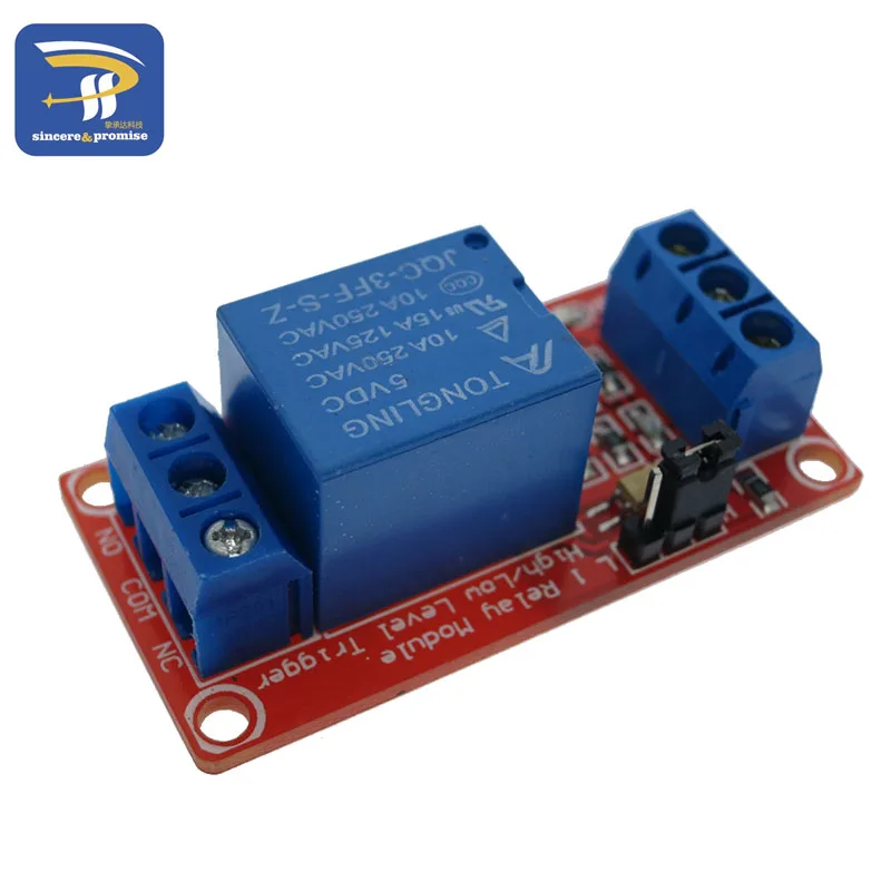 Фото Один 1-канальный 5 в 12 В релейный модуль платы щит для Arduino со стандартным триггером высокого и низкого уровня №2