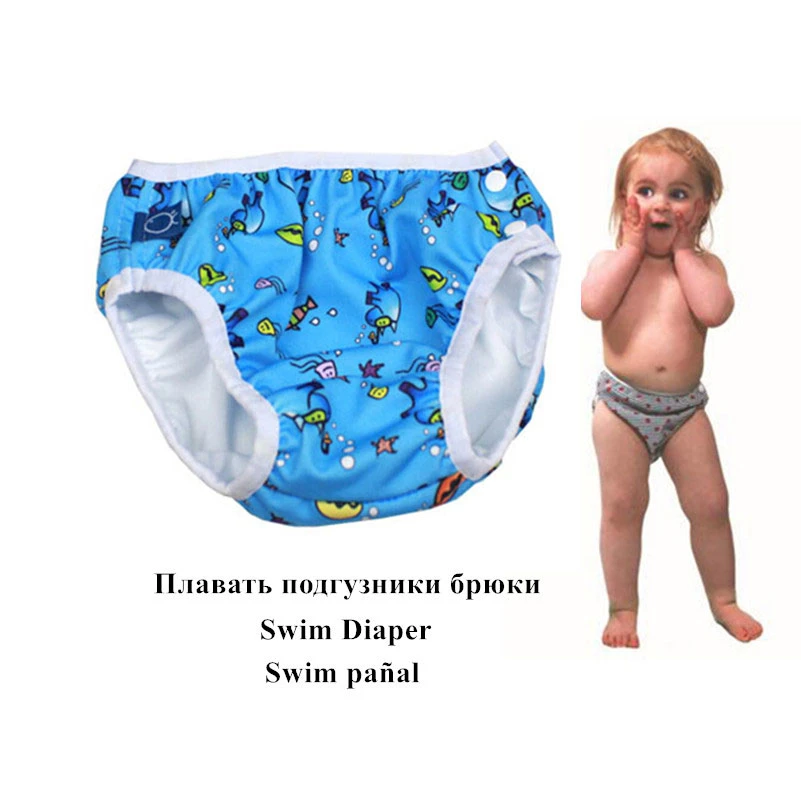 Bebe Swim Fraldas Reutilizaveis Lavavel Fraldas Para Fraldas De Natacao Do Bebe De Natacao A Prova D Agua Para As Criancas 6 Kg Nadar Fralda Reusable Nappies Diaper Washablebaby Swimming Diapers Washable