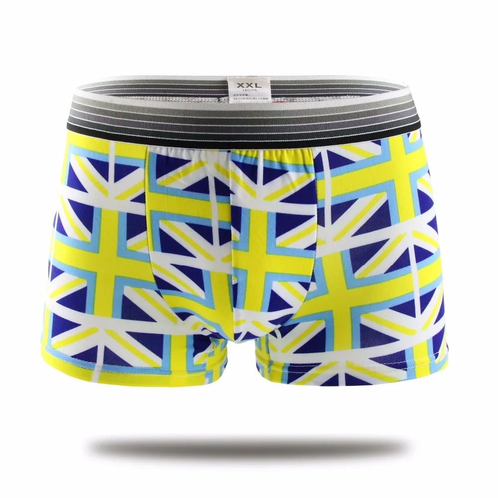 Multi Printed Milk Fiber Softy 10Pack/lot Men Underwear Boys Comfy Boxer Trunk Shorts Pouch Breathable Underpants UD08 4
