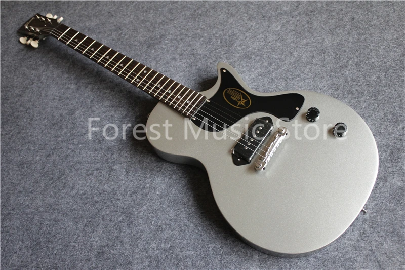 

Wholesale Custom Shop Metal Silver Finish Suneye LP Electric Guitar Solid Guitar Body & Kit Custom Available