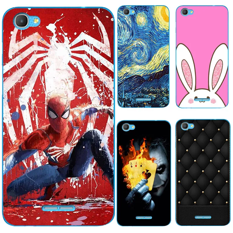 

Phone Bumper For Alcatel Pixi 4 Plus Power 5023F Case For Alcatel Pixi4 Plus Power 5023 5023E Silicone Cases Owl Cat Flower Cute